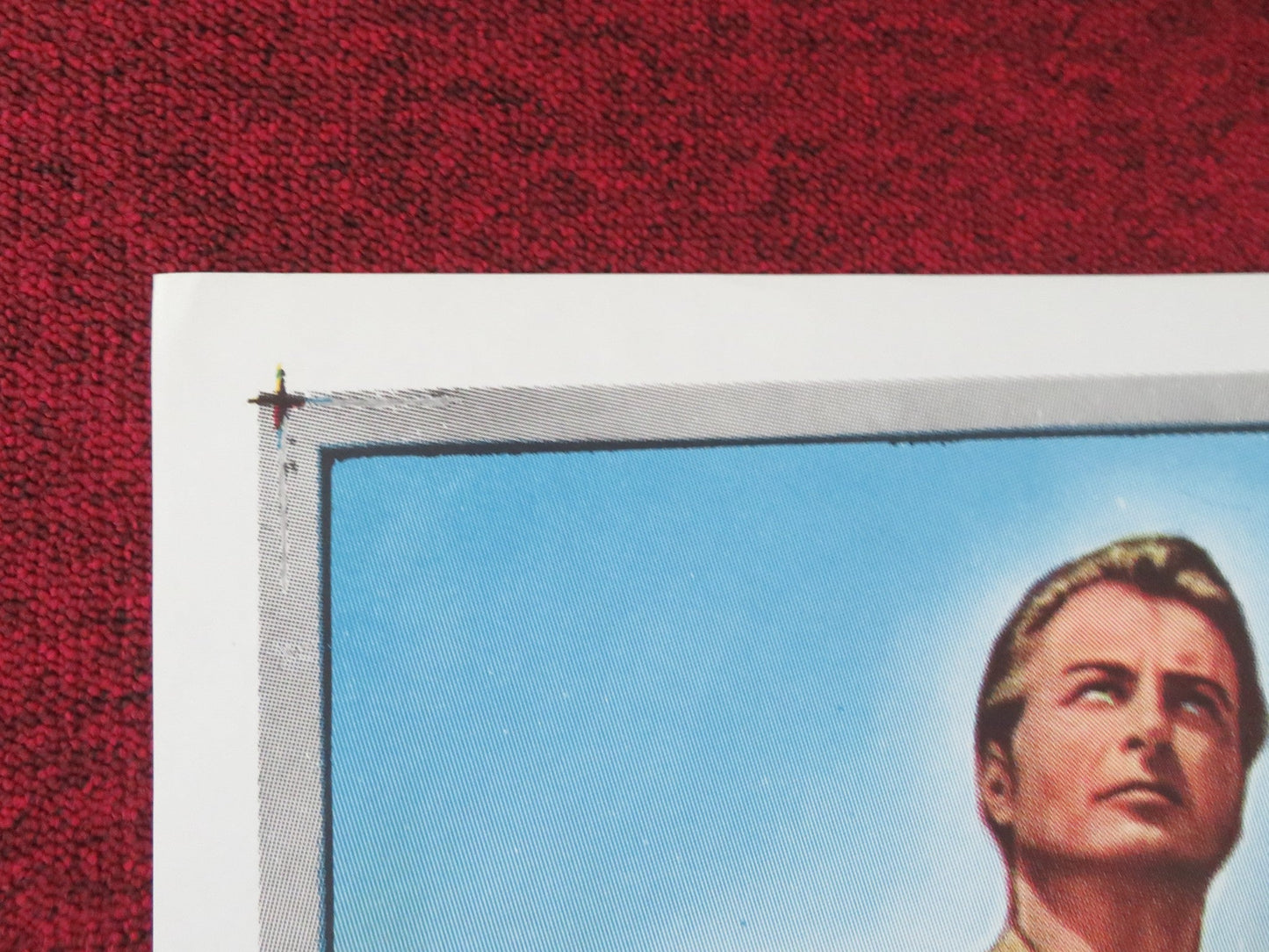 APACHE GOLD FOLDED US ONE SHEET POSTER LEX BARKER PIERRE BRICE 1965 Movie posters