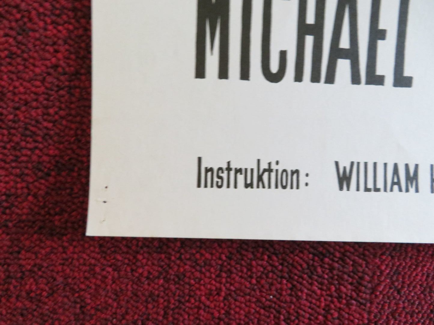 APACHE RIFLES DANISH POSTER ROLLED AUDIE MURPHY MICHAEL DANTE 1965 Rendezvous Cinema Movie posters