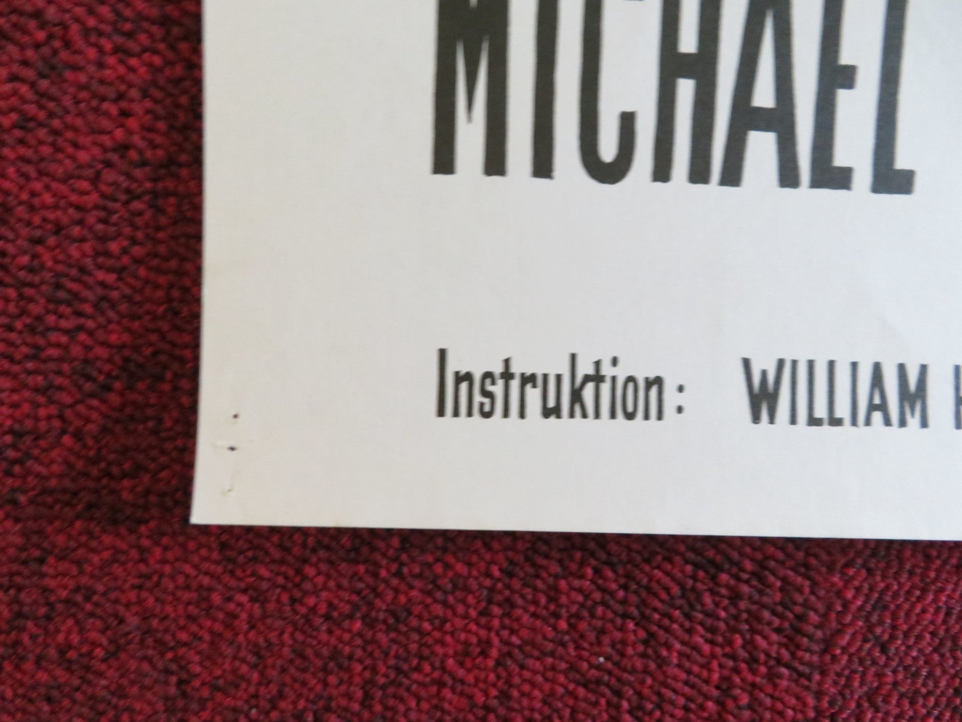 APACHE RIFLES DANISH POSTER ROLLED AUDIE MURPHY MICHAEL DANTE 1965 Rendezvous Cinema Movie posters