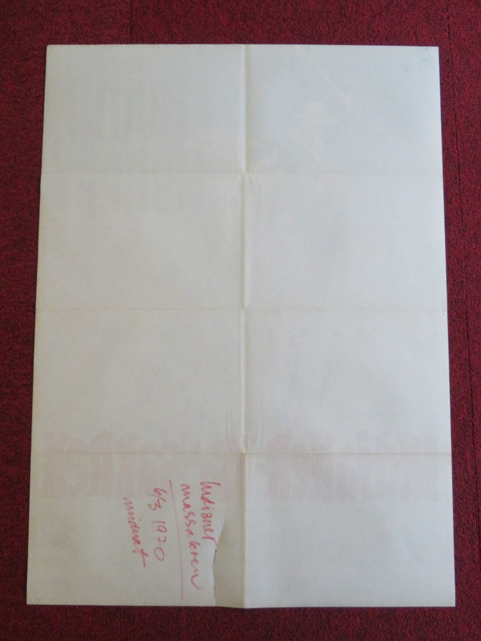 APACHE RIFLES DANISH POSTER ROLLED AUDIE MURPHY MICHAEL DANTE 1965 Rendezvous Cinema Movie posters