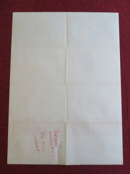 APACHE RIFLES DANISH POSTER ROLLED AUDIE MURPHY MICHAEL DANTE 1965 Rendezvous Cinema Movie posters