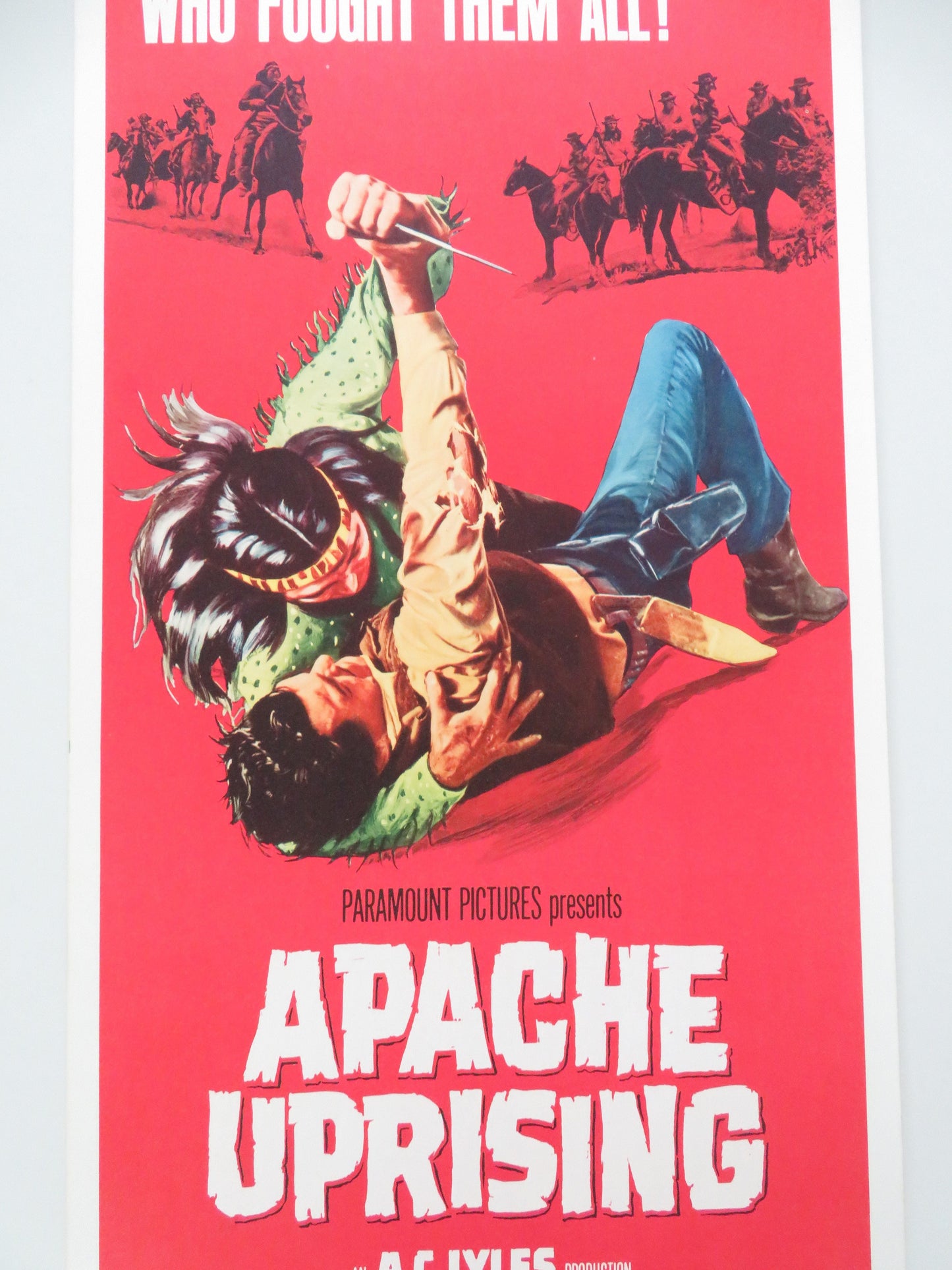 Apache Uprising US Insert Poster Rory Calhoun Corinne Calvet 1966 Movie posters