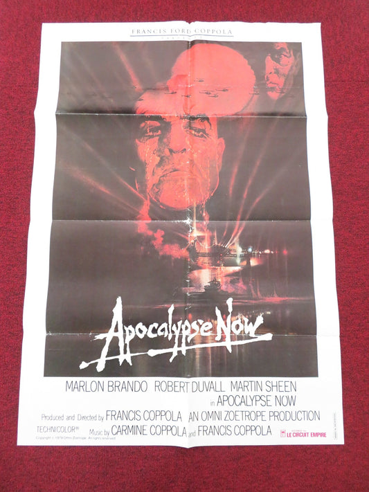 Apocalypse Now Lebanese Poster Folded Marlon Brando Martin Sheen 1979 Movie posters