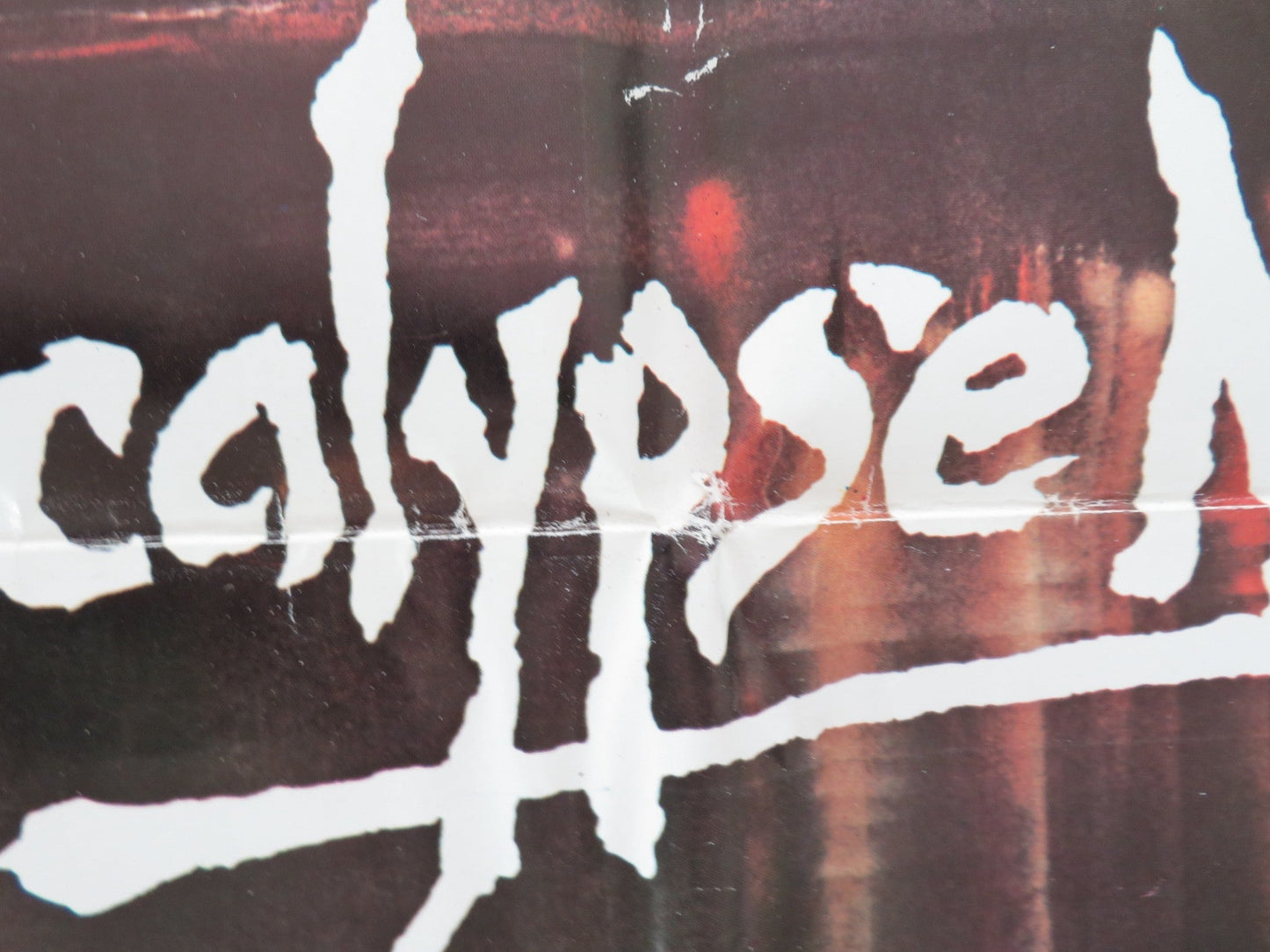Apocalypse Now Lebanese Poster Folded Marlon Brando Martin Sheen 1979 Movie posters