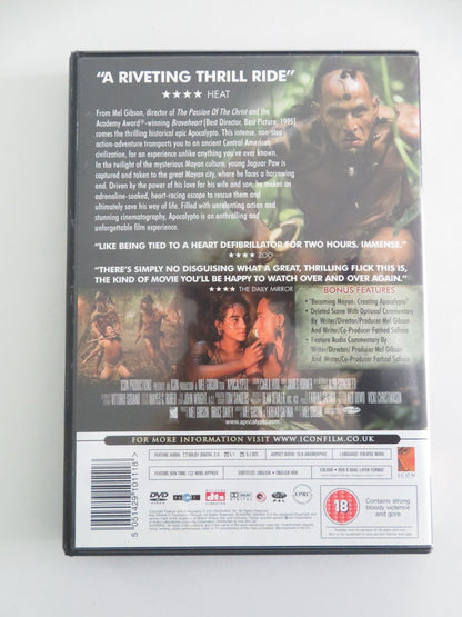Apocalypto - B (DVD) Rudy Youngblood Dalia Hernandez 2006 Region 2 Movie posters