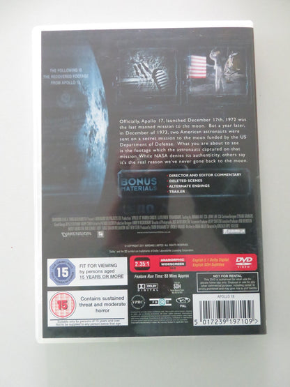 Apollo 18 (DVD) Warren Christie Lloyd Owen 2011 Region 2 Movie posters