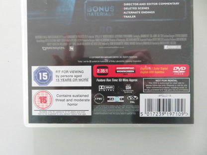 Apollo 18 (DVD) Warren Christie Lloyd Owen 2011 Region 2 Movie posters