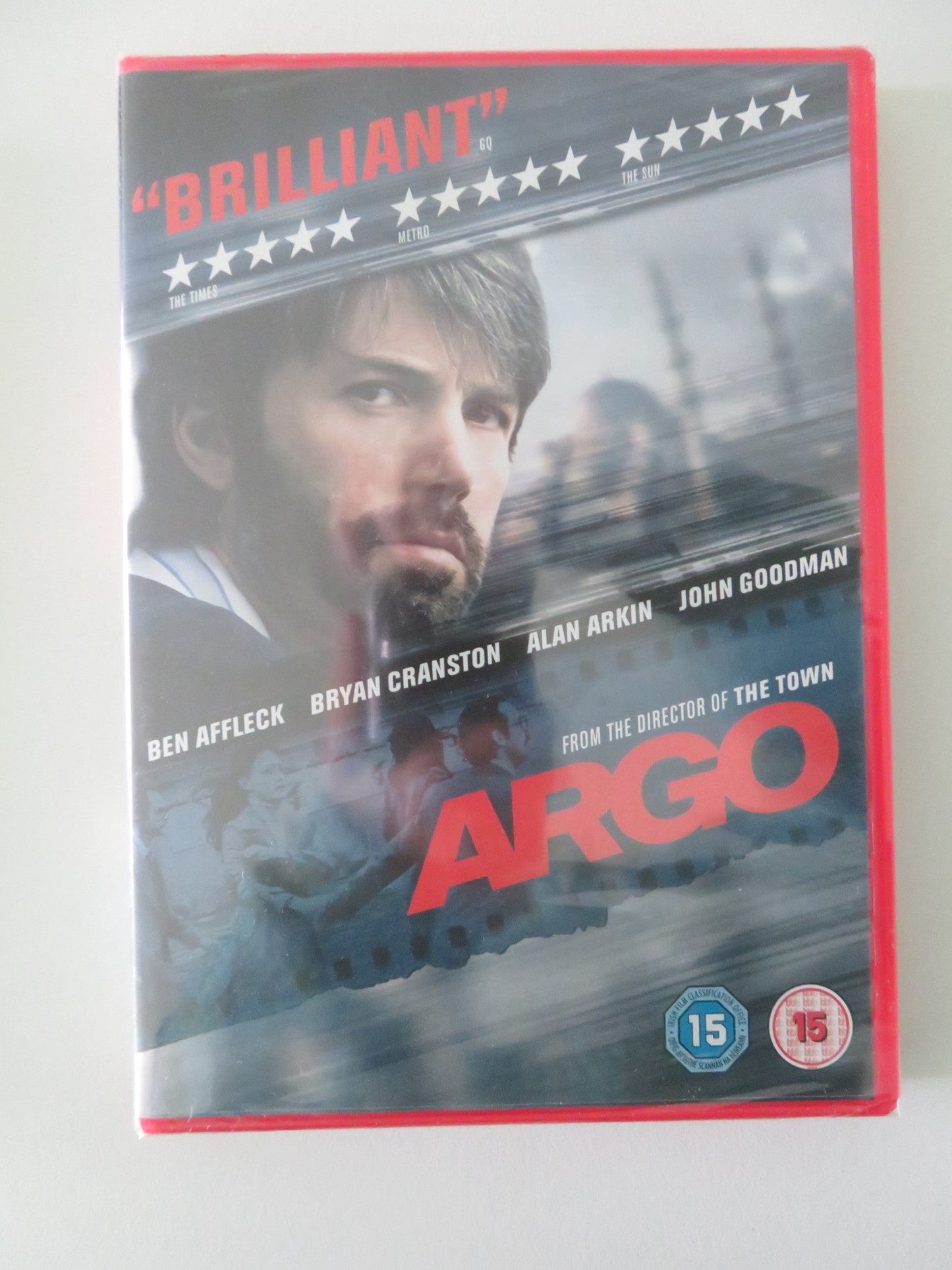 Argo (DVD) Ben Affleck Bryan Cranston John Goodman 2012 Region 2 Movie posters