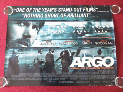 Argo UK Quad Rolled Poster Ben Affleck Bryan Cranston 2012 Movie posters