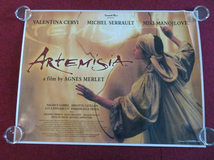 ARTEMISIA UK QUAD ROLLED POSTER MICHEL SERRAULT VALENTINA CERVI 1997 Movie posters
