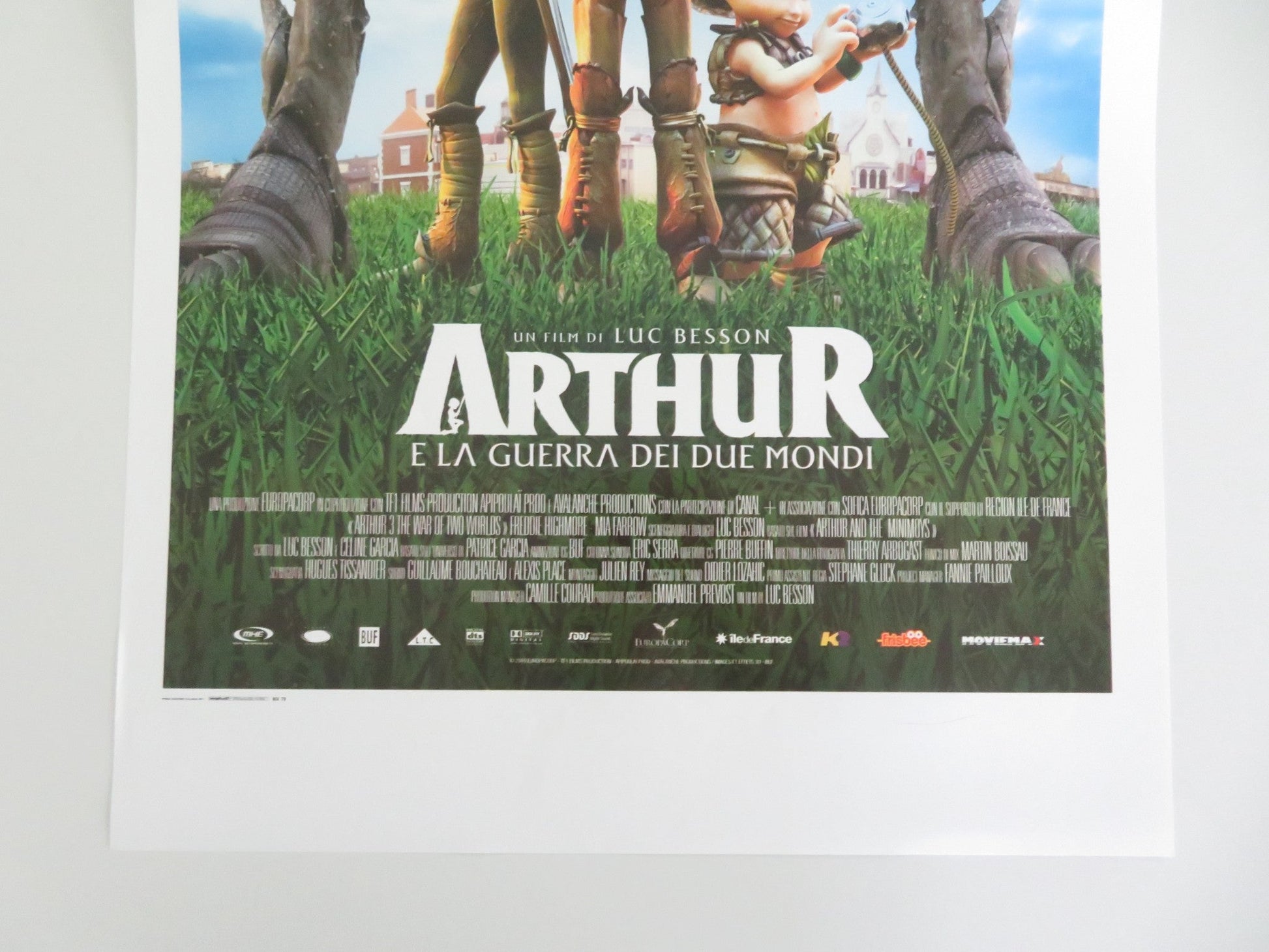 Arthur and the Invisibles - b Italian Locandina Poster Highmore Farrow 2006 Movie posters