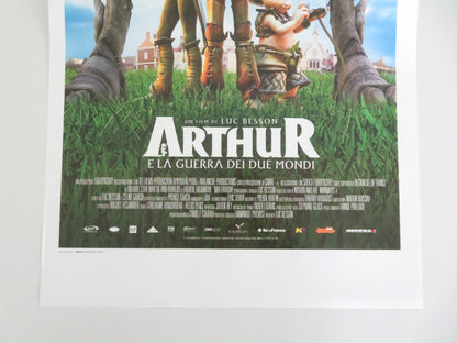 Arthur and the Invisibles - b Italian Locandina Poster Highmore Farrow 2006 Movie posters