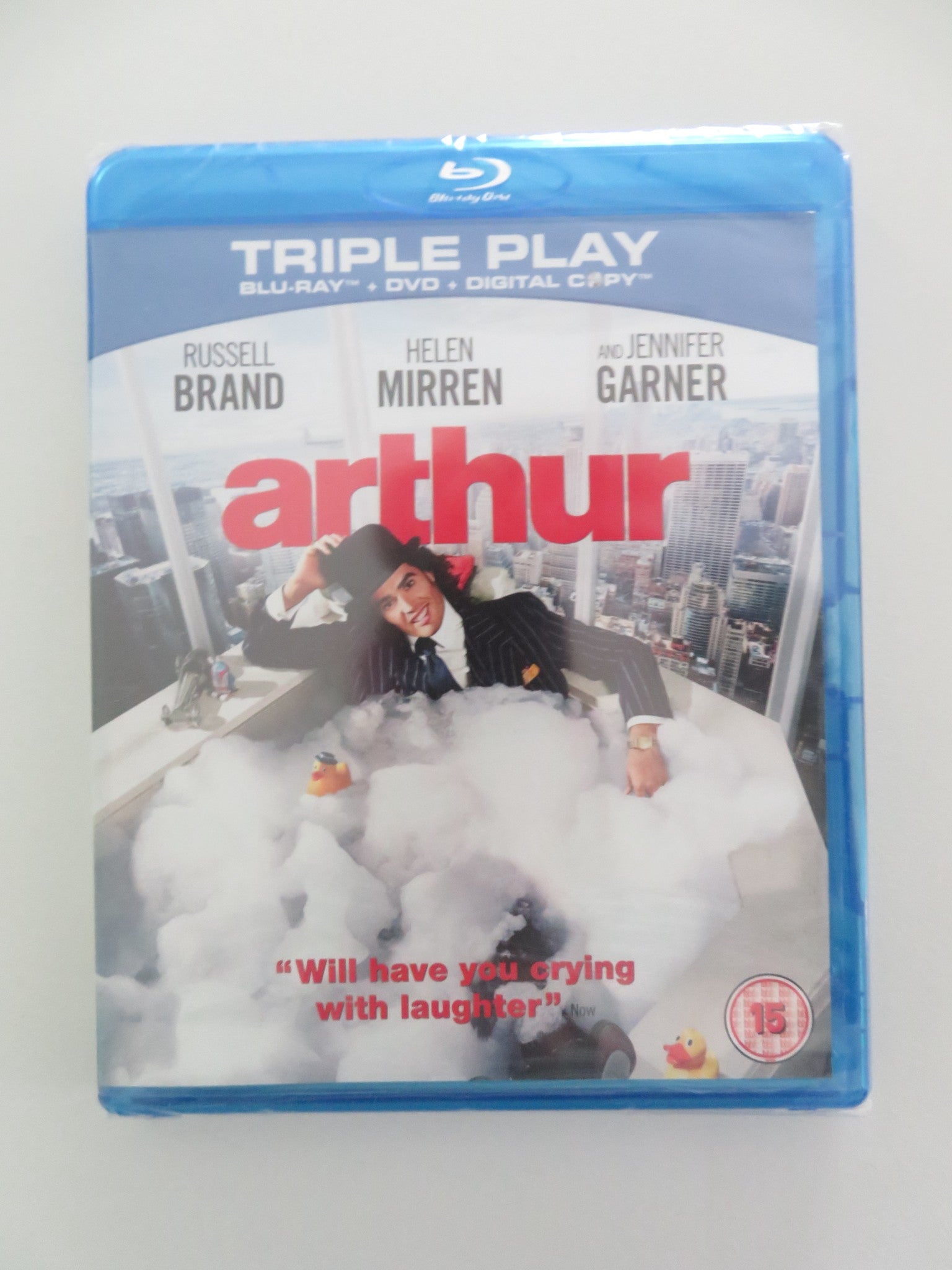 ARTHUR (BLU - RAY) RUSSELL BRAND HELEN MIRREN 2011 REGION B Movie posters