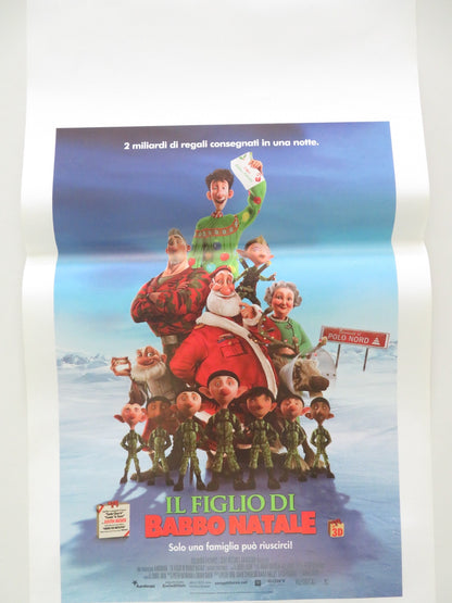 Arthur Christmas ITALIAN LOCANDINA POSTER James Mcavoy Hugh Laurie 2011 Movie posters