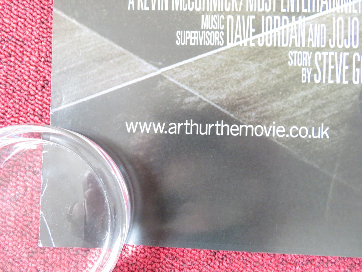 ARTHUR US ONE SHEET ROLLED POSTER RUSSELL BRAND HELEN MIRREN 2011 Rendezvous Cinema Movie posters