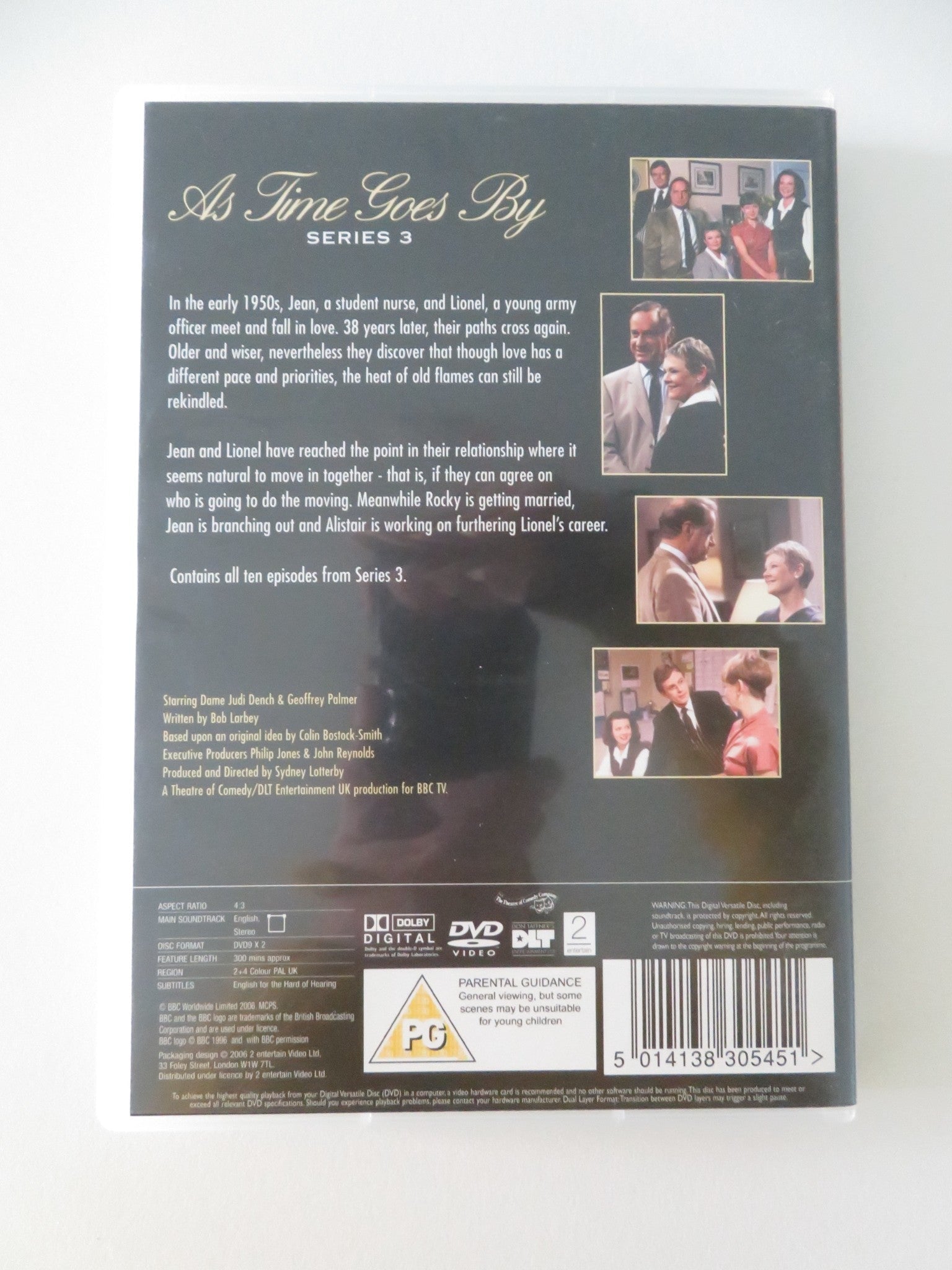 AS TIME GOES BY - SERIES 3 (DVD) JUDI DENCH GEOFFREY PALMER 1994 REGION 2, 4 Movie posters