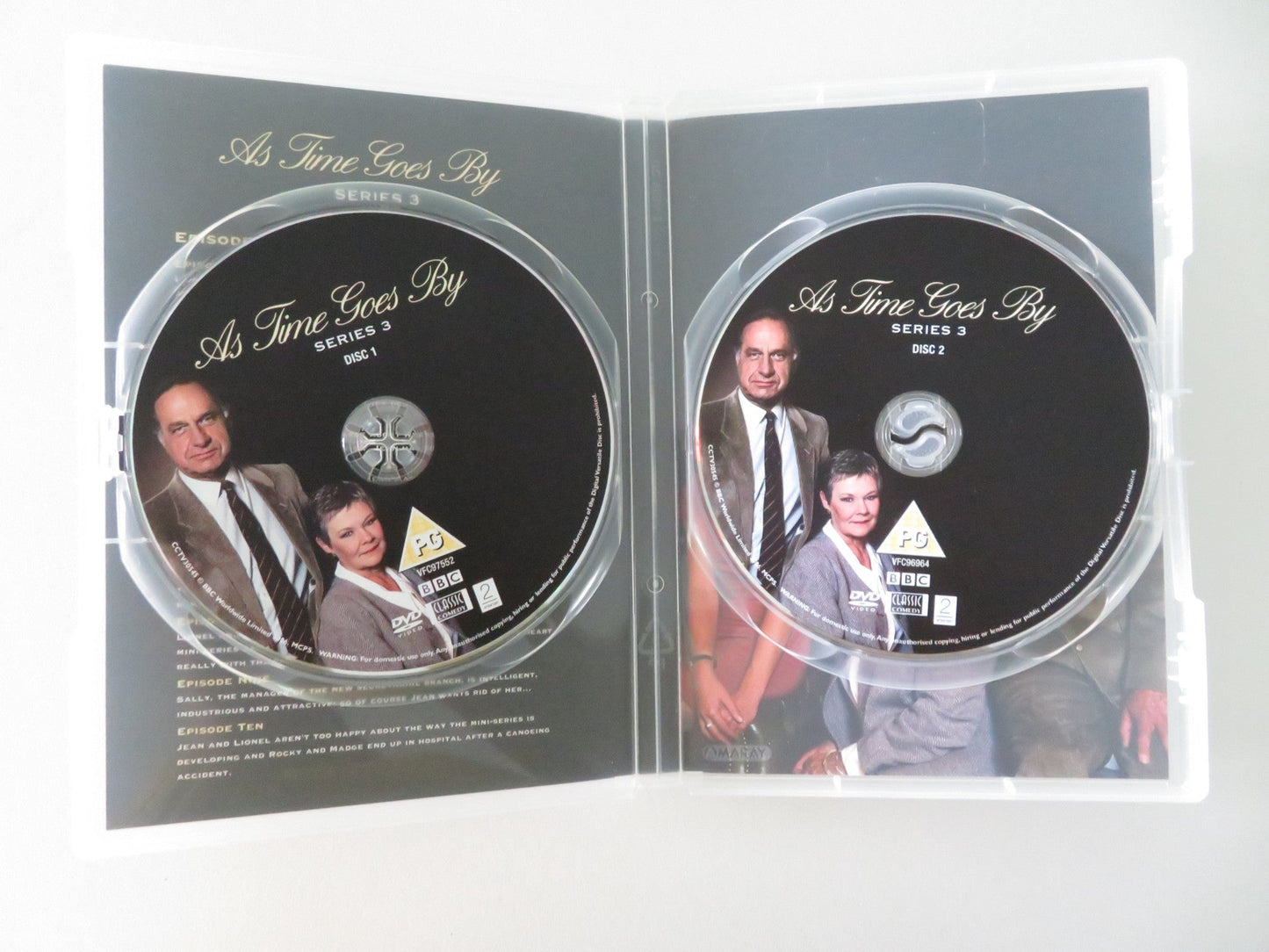 AS TIME GOES BY - SERIES 3 (DVD) JUDI DENCH GEOFFREY PALMER 1994 REGION 2, 4 Movie posters