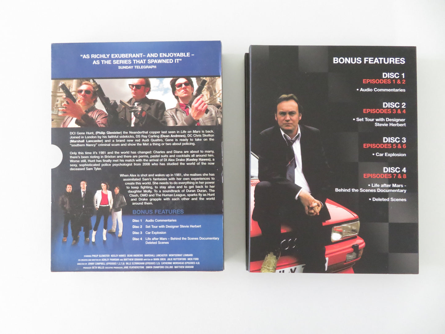 Ashes to Ashes - The Complete Series One (DVD BoxSet) P. Glenister 2008 Region 2 Movie posters