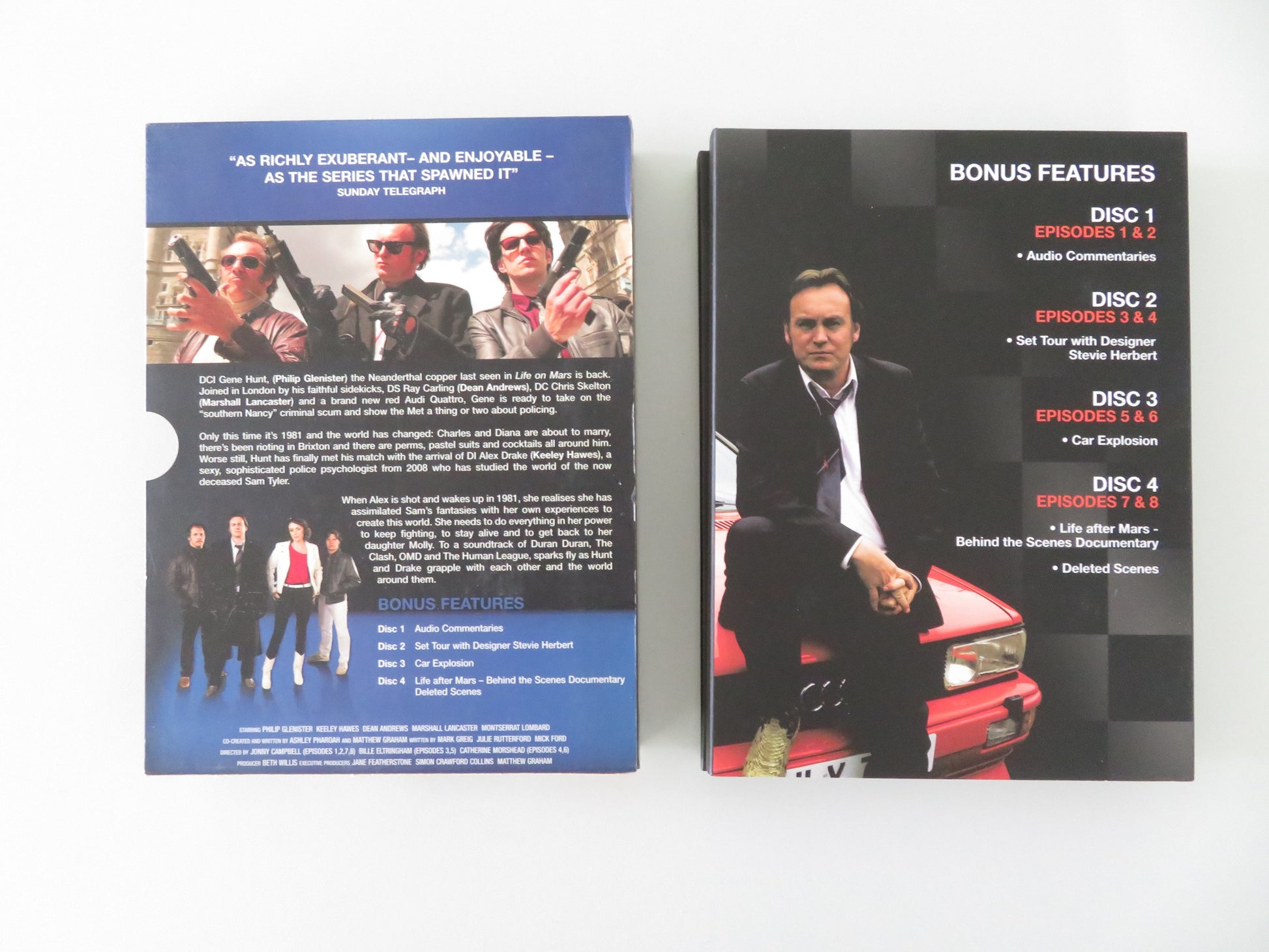 Ashes to Ashes - The Complete Series One (DVD BoxSet) P. Glenister 2008 Region 2 Movie posters