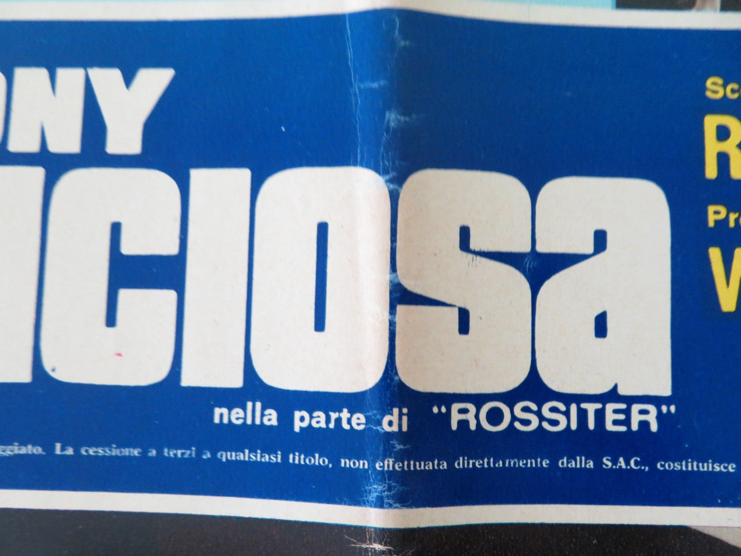 ASSAULT ON A QUEEN - E ITALIAN FOTOBUSTA POSTER FRANK SINATRA VIRNA LISI 1966 Movie posters