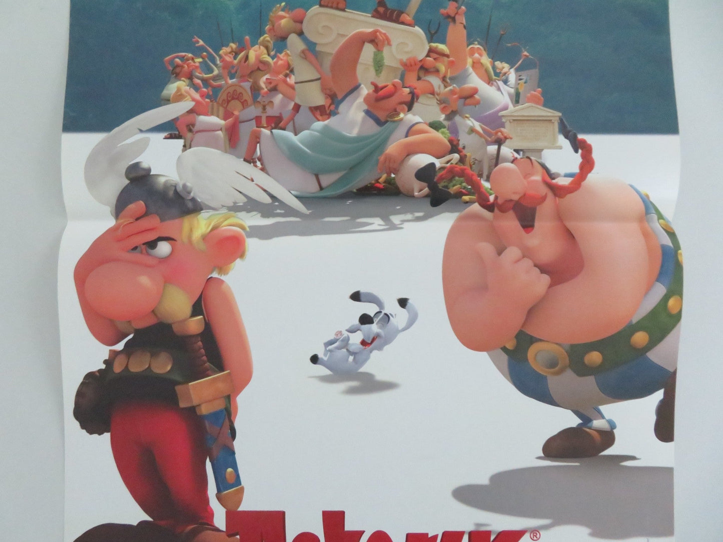 Asterix: The Mansions of the Gods Italian Locandina Poster Roger Carel 2014 Movie posters