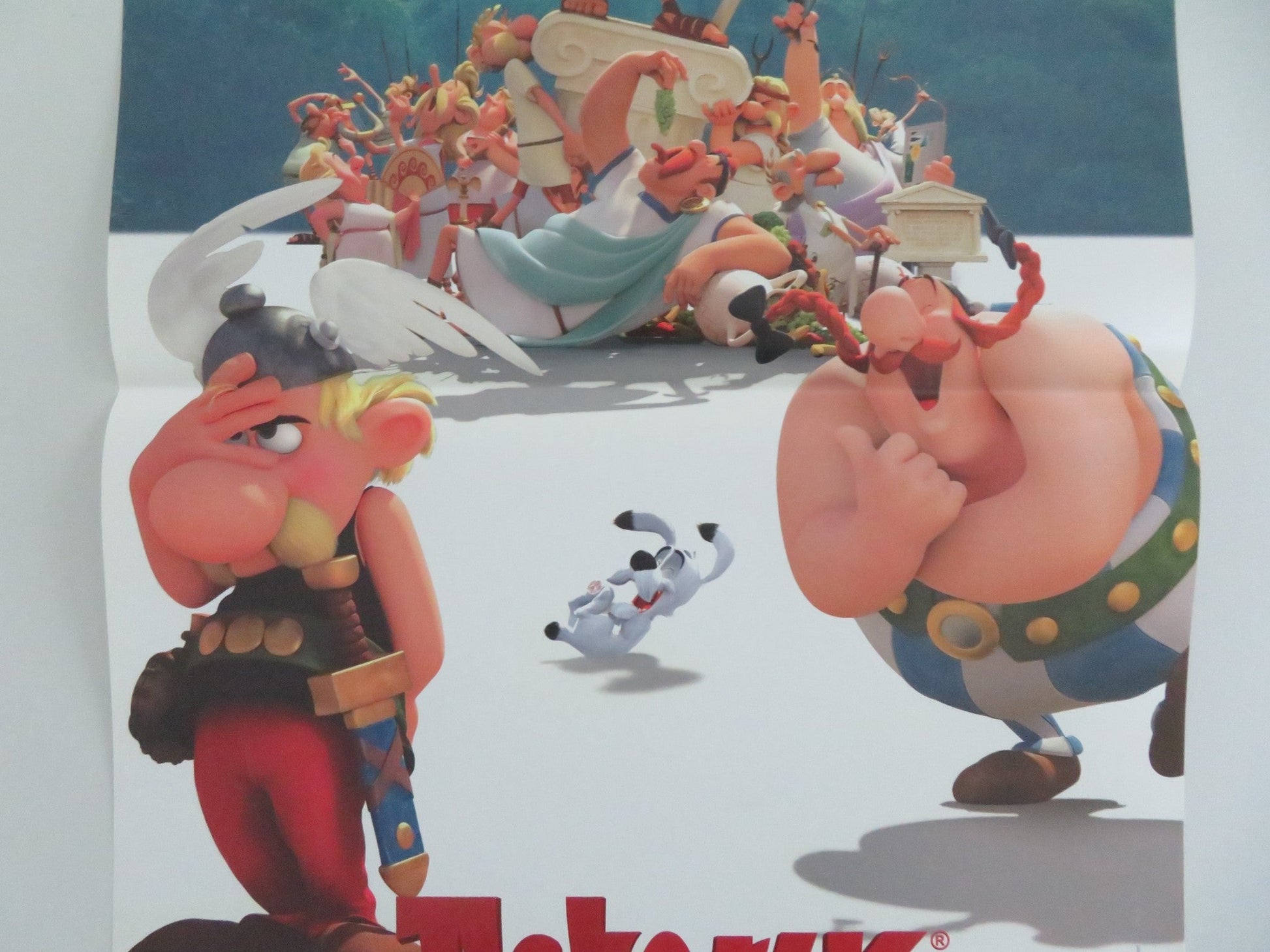 Asterix: The Mansions of the Gods Italian Locandina Poster Roger Carel 2014 Movie posters