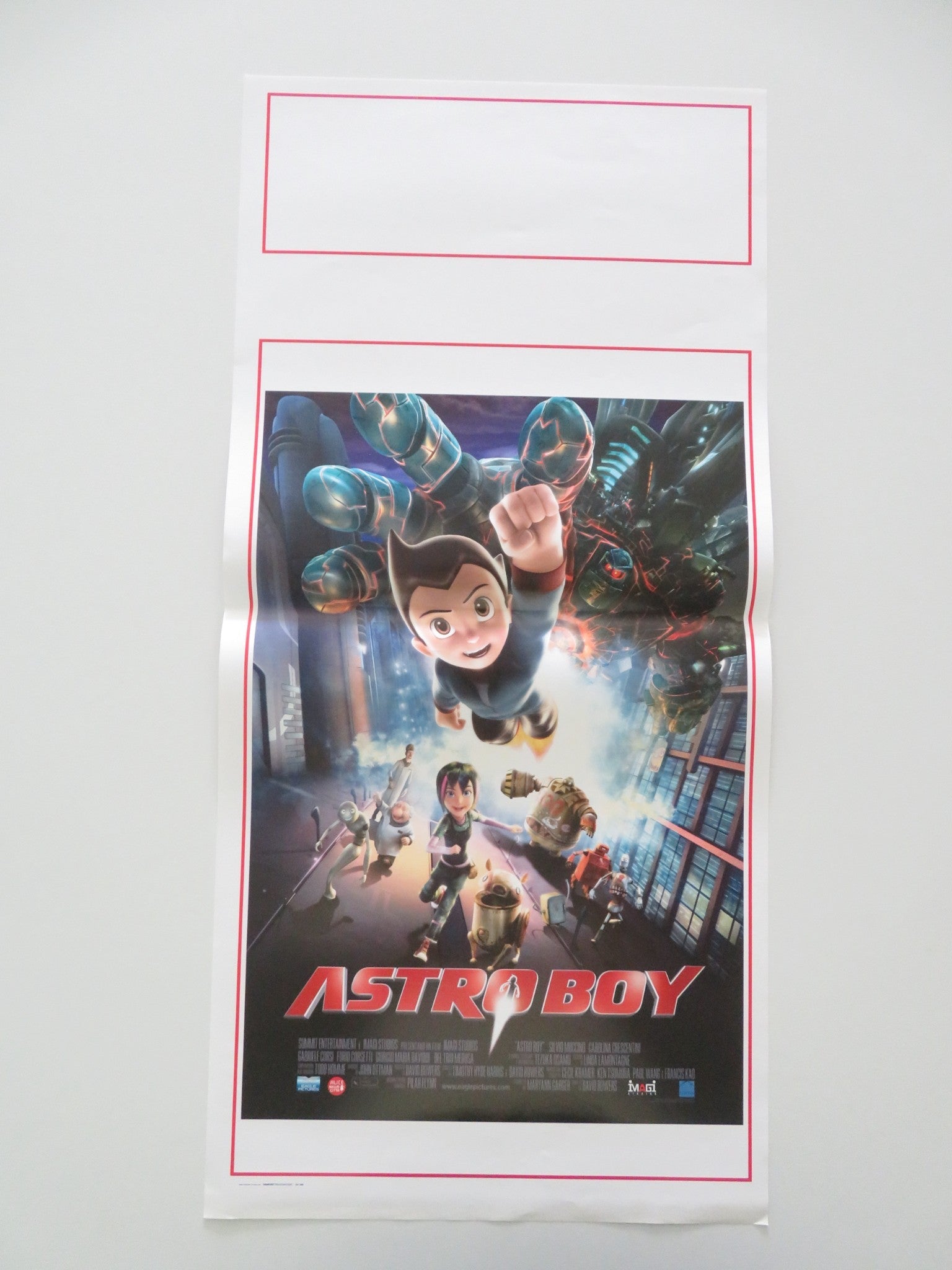 Astro Boy ITALIAN LOCANDINA POSTER Charlize Theron Freddie Highmore 2009 Movie posters