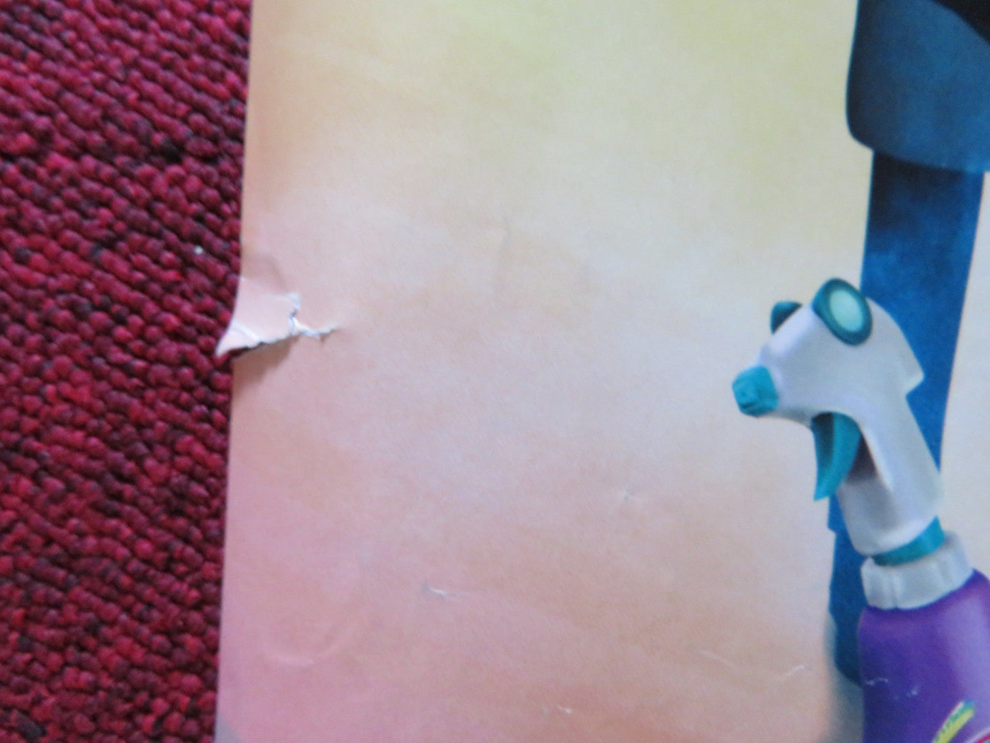 ASTRO BOY UK QUAD ROLLED POSTER CHARLIZE THERON FREDDIE HIGHMORE 2009 Rendezvous Cinema Movie posters