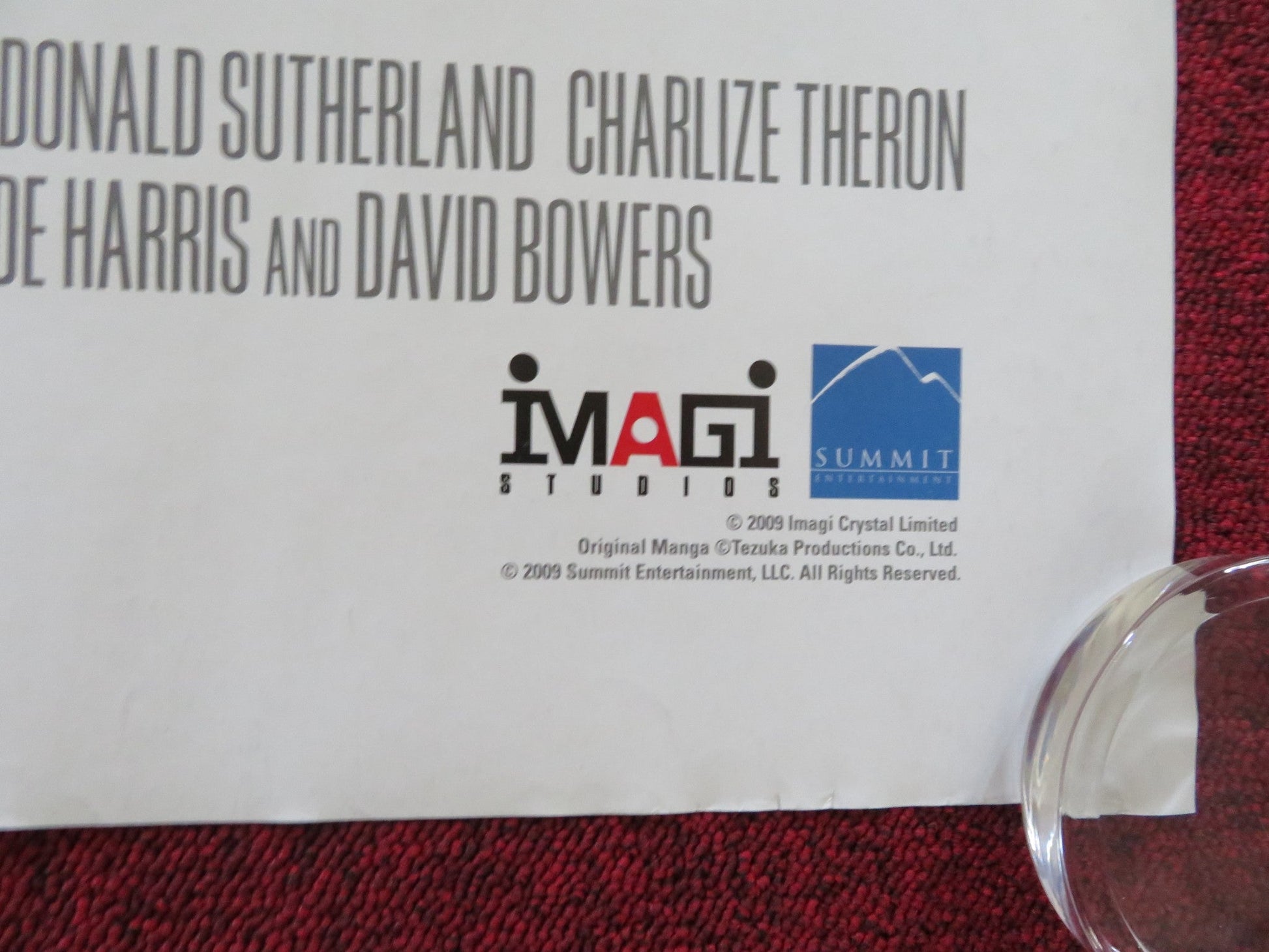 ASTRO BOY UK QUAD ROLLED POSTER CHARLIZE THERON FREDDIE HIGHMORE 2009 Rendezvous Cinema Movie posters