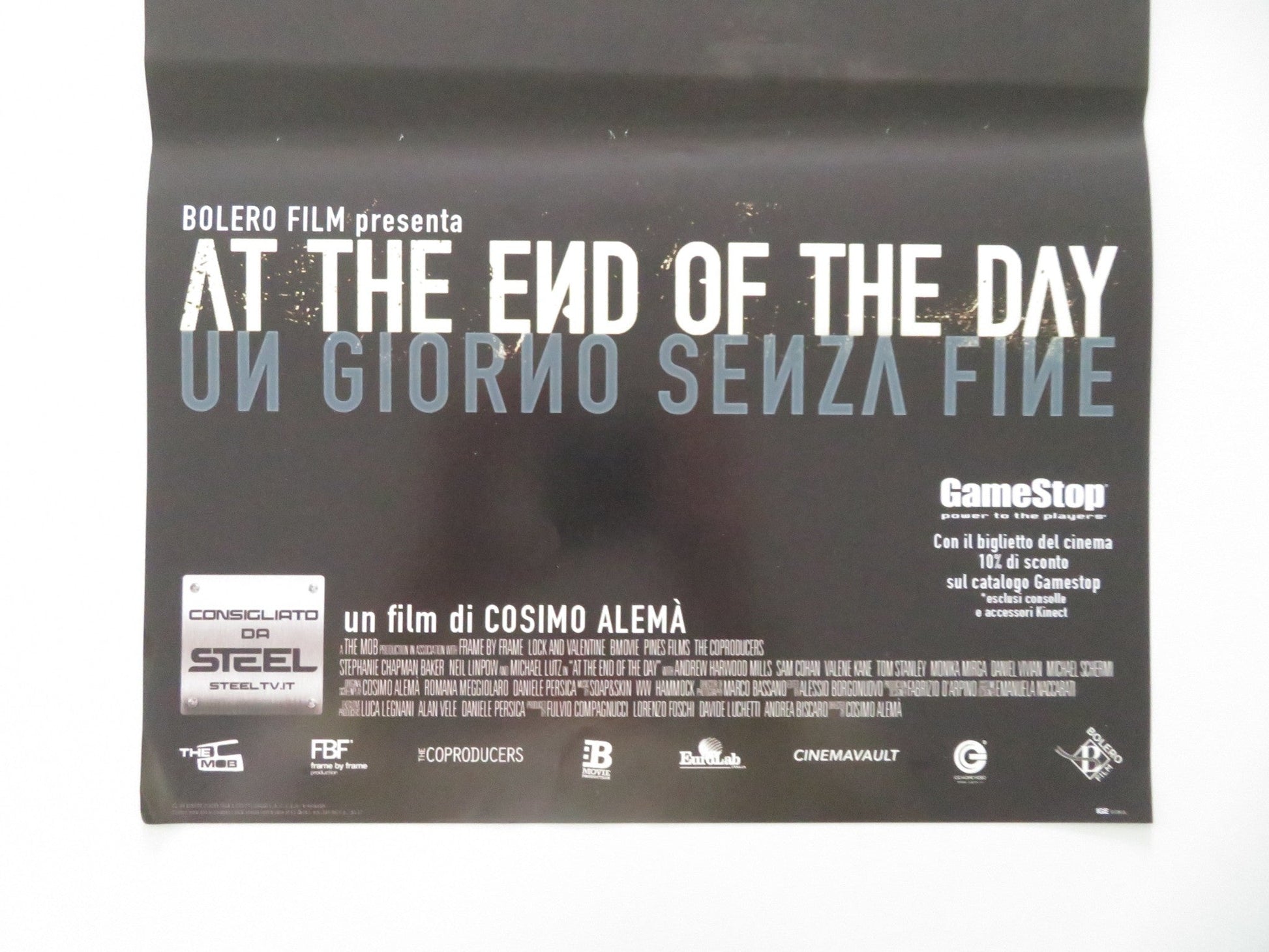At The End Of The Day - Un Giorno Senza Fine ITALIAN LOCANDINA POSTER 2010 Movie posters