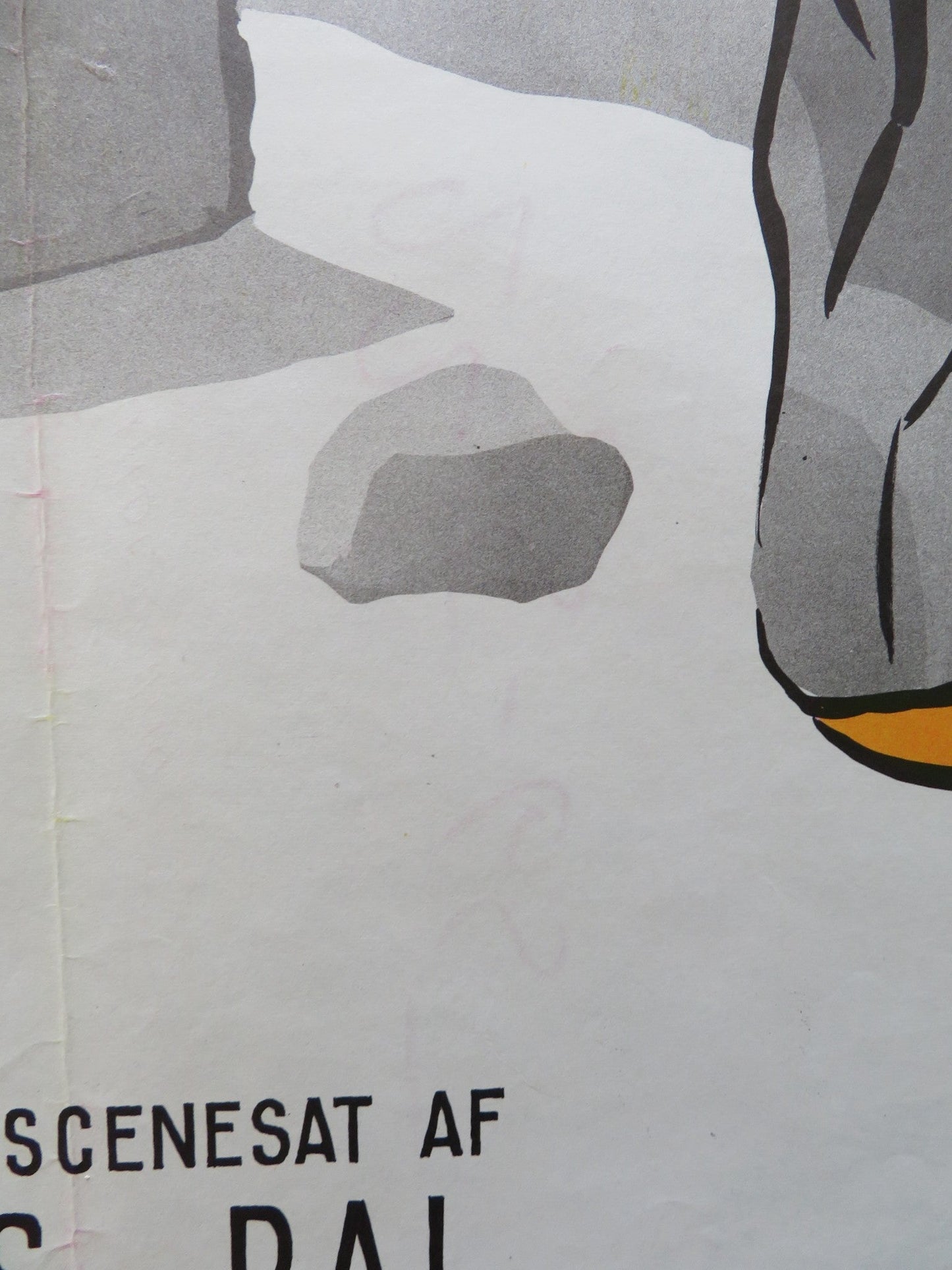 ATLANTIS: THE LOST CONTINENT DANISH POSTER ROLLED ANTHONY HALL JOYCE TAYLOR 1963 Rendezvous Cinema Movie posters