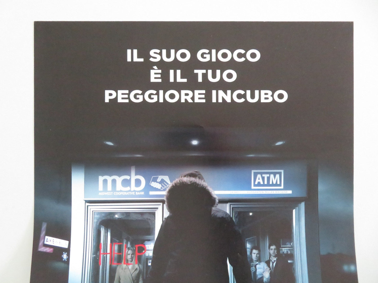 Atm - b Italian Locandina Poster Brian Geraghty Alice Eve 2012 Movie posters