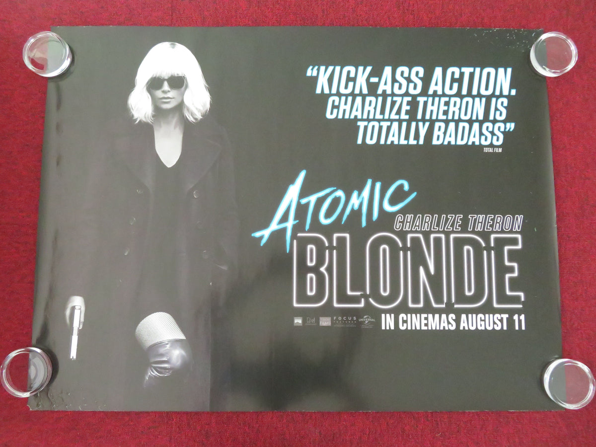 Atomic Blonde - B UK Quad Rolled Poster Charlize Theron James McAvoy 2017 Movie posters