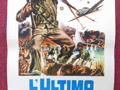 ATTACK SQUADRON! ITALIAN LOCANDINA POSTER TOSHIRO MIFUNE YUZO KAYAMA 1968 Rendezvous Cinema Movie posters