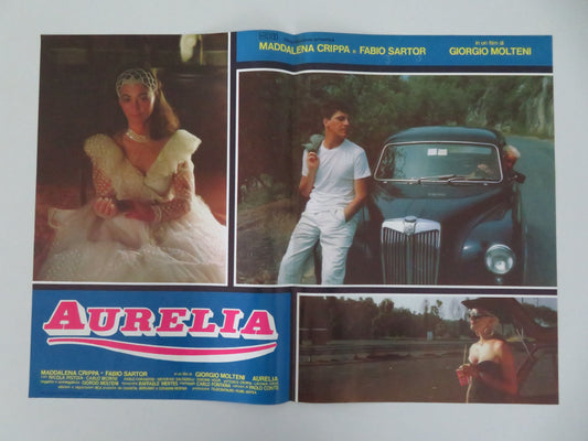 Aurelia Italian Fotobusta Poster Maddalena Crippa Fabio Sartor 1987 Movie posters