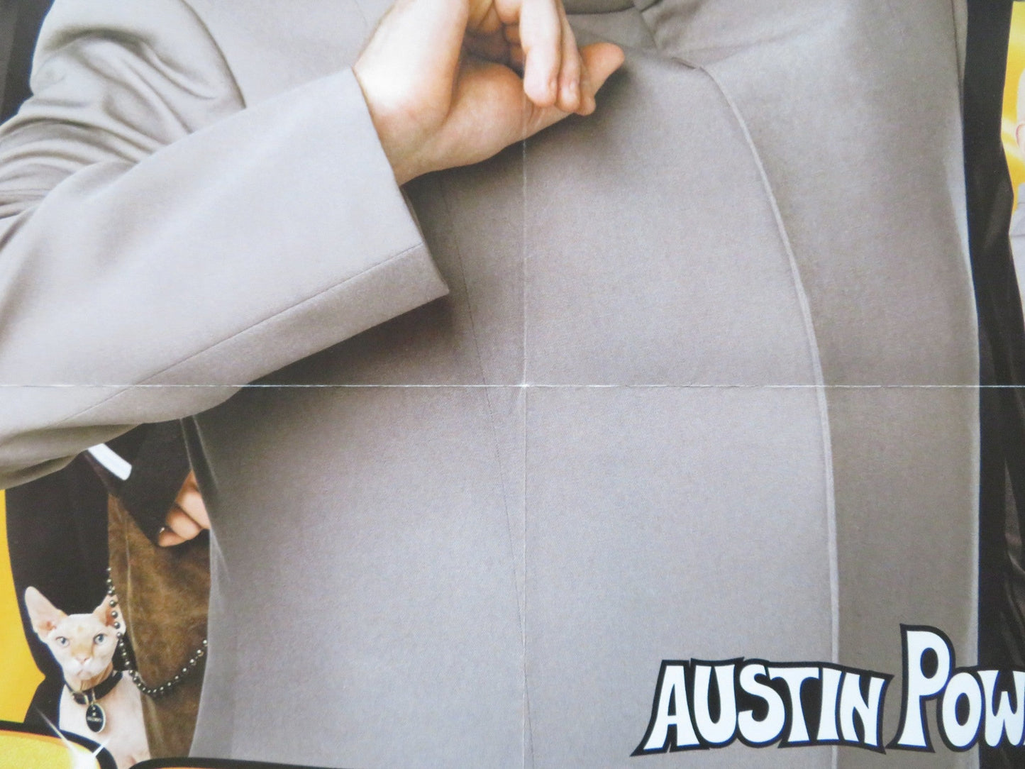 AUSTIN POWERS IN GOLDMEMBER - A FRENCH POSTER MIKE MYERS BEYONCE M.CAINE 2002 Rendezvous Cinema Movie posters
