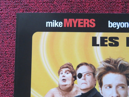 AUSTIN POWERS IN GOLDMEMBER - A FRENCH POSTER MIKE MYERS BEYONCE M.CAINE 2002 Rendezvous Cinema Movie posters