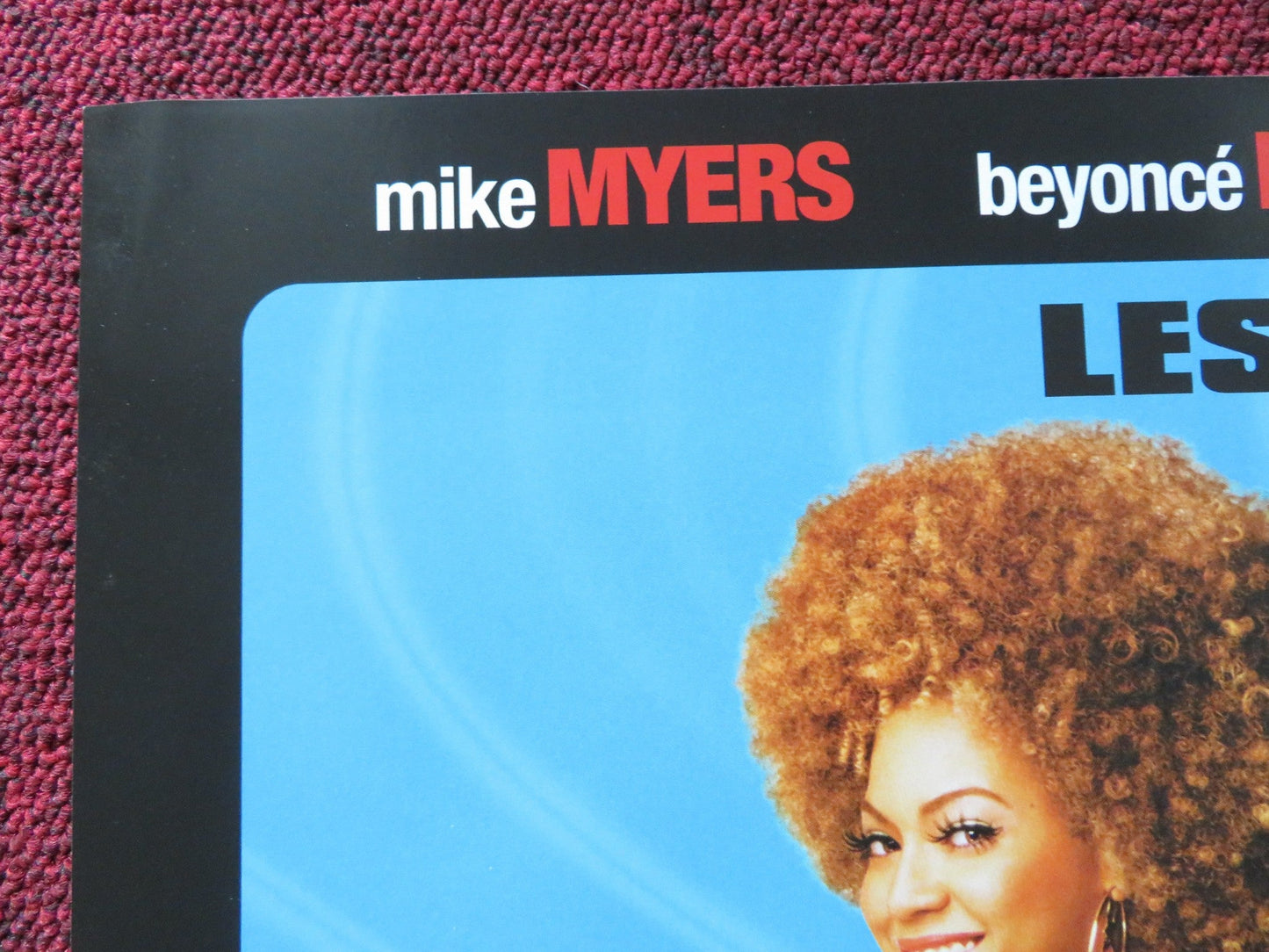 AUSTIN POWERS IN GOLDMEMBER - B FRENCH POSTER MIKE MYERS BEYONCE M.CAINE 2002 Rendezvous Cinema Movie posters