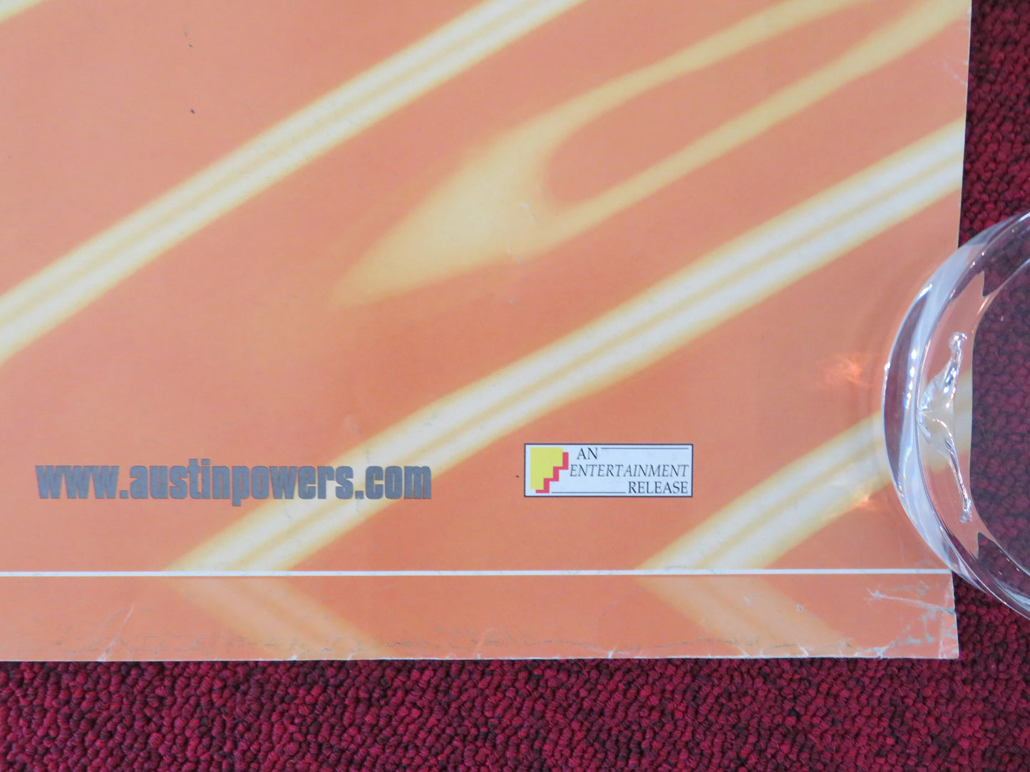 Austin Powers in Goldmember UK Quad Rolled Poster Mike Myers Beyonce 2002 Movie posters