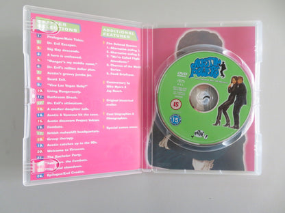 AUSTIN POWERS: INTERNATIONAL MAN OF MYSTERY (DVD) MIKE MYERS1997 REGION 2 Movie posters