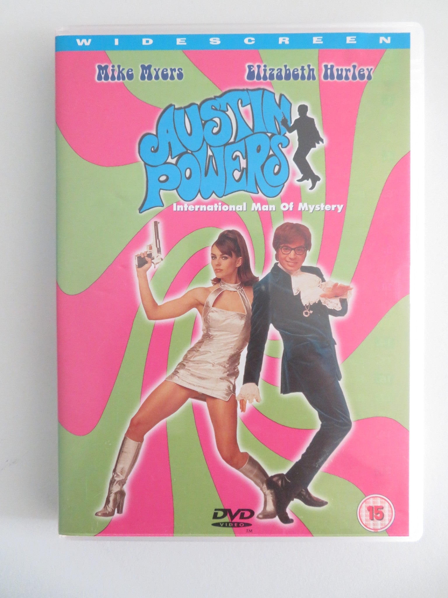 AUSTIN POWERS: INTERNATIONAL MAN OF MYSTERY (DVD) MIKE MYERS1997 REGION 2 Movie posters