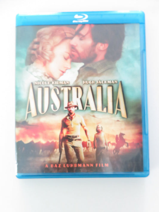 Australia (BLU-RAY) Nicole Kidman Hugh Jackman Shea Adams 2008 Region A Movie posters