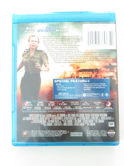 Australia (BLU-RAY) Nicole Kidman Hugh Jackman Shea Adams 2008 Region A Movie posters
