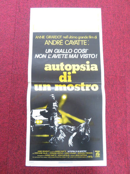 AUTOPSIA DI UN MOSTRO ITALIAN LOCANDINA POSTER ANNIE GIRARDOT 1977 Rendezvous Cinema Movie posters