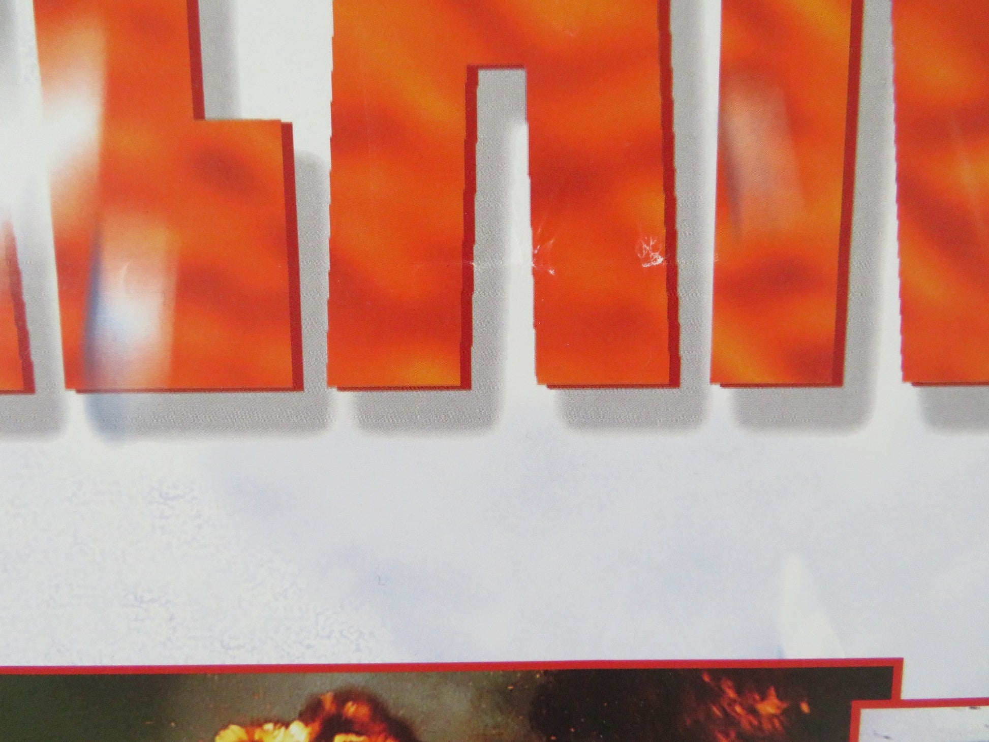 AVALANCHE VHS POSTER ROLLED THOMAS IAN GRIFFITH CAROLEEN FEENEY 1999 Rendezvous Cinema Movie posters