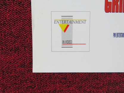 AVALANCHE VHS POSTER ROLLED THOMAS IAN GRIFFITH CAROLEEN FEENEY 1999 Rendezvous Cinema Movie posters