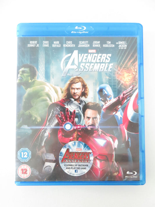 Avengers Assemble (BLU-RAY) Marvel Robert Downey Jr. C. Evans 2012 Region A,B,C Movie posters