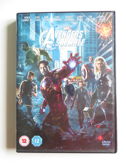 AVENGERS ASSEMBLE (DVD) MARVEL CHRIS EVANS ROBERT DOWNEY JR. 2012 REGION 2 Movie posters