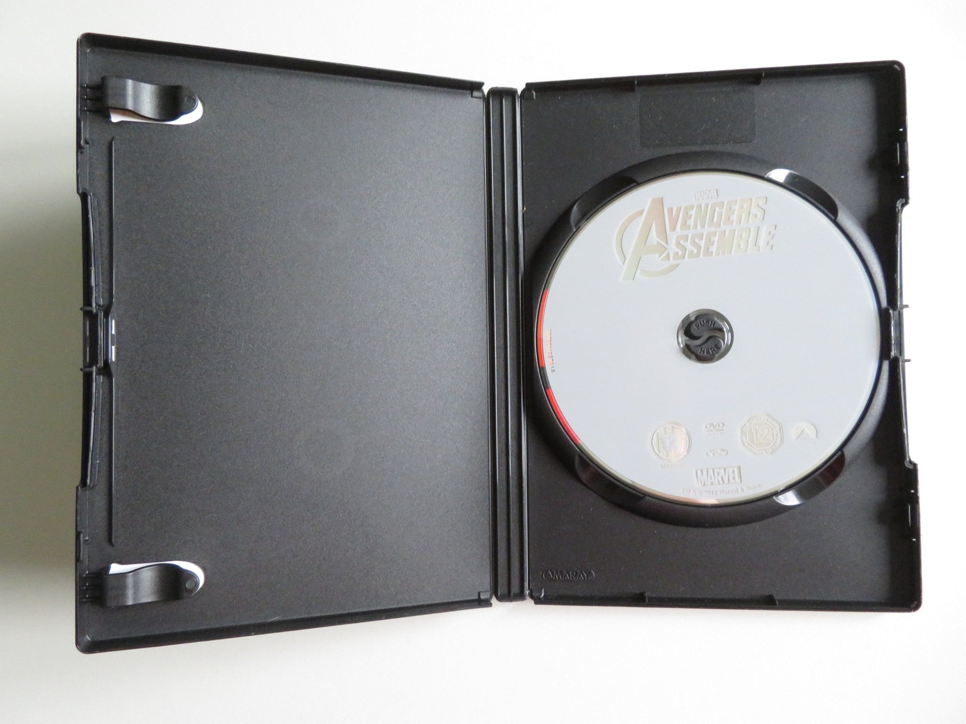 AVENGERS ASSEMBLE (DVD) MARVEL CHRIS EVANS ROBERT DOWNEY JR. 2012 REGION 2 Movie posters