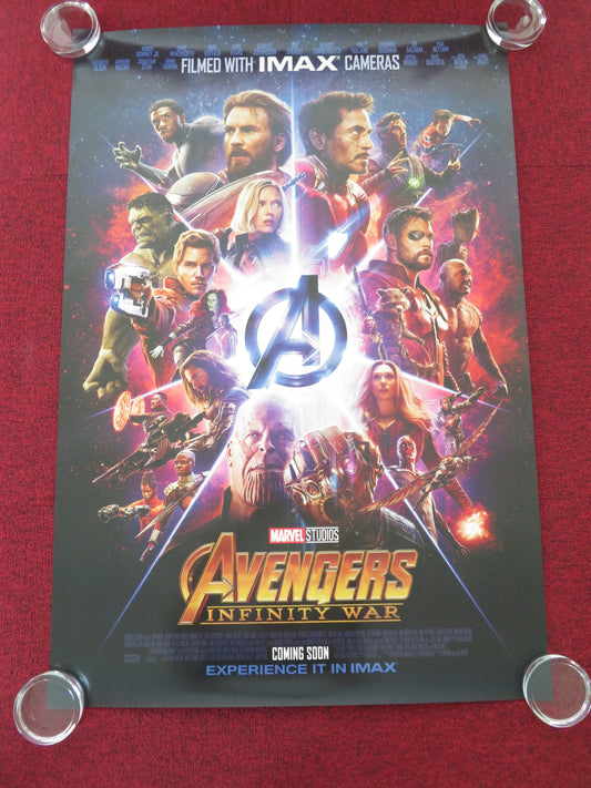 Avengers: Infinity War - A US One Sheet Rolled Poster Marvel R. Downey Jr. 2018 Movie posters